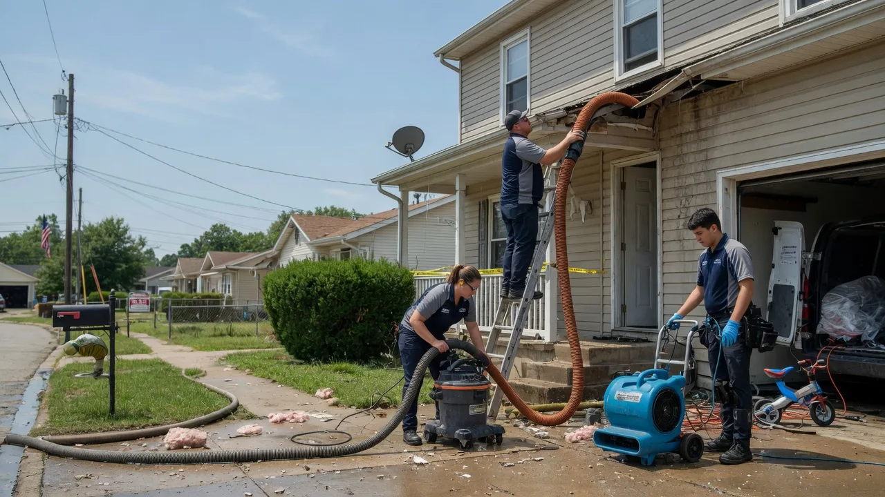 Water Damage Restoration in Melbourne, IA near me